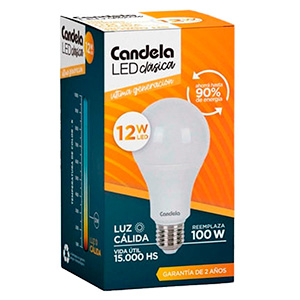 Lampara led 12w. x 5 un. - Calida